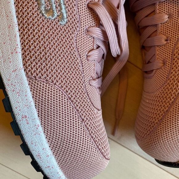 Skechers Women's Work Bulkin – Balran Comp Toe Sneakers Pink Size 7 NWT - Picture 3 of 5